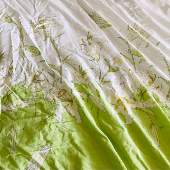 Queen size bedding 4 pieces with Lily flower - Picture 3 of 5